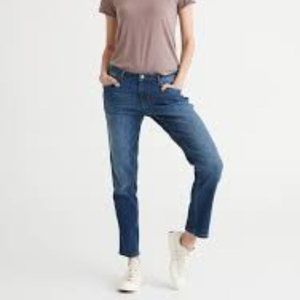 DU/ER Jeans - Performance Denim Girlfriend - Heritage Blue - size 28 x 28